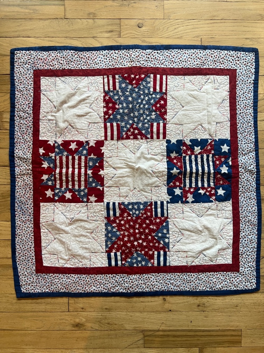Quilt - Red, White & Blue
